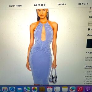 x REVOLVE Carol Dress in Periwinkle Blue
Michael Costello 💙